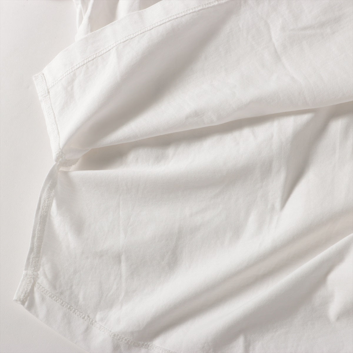 ロエベ アナグラム コットン Tシャツ M レディース ホワイト  S359341XA4 クロップド