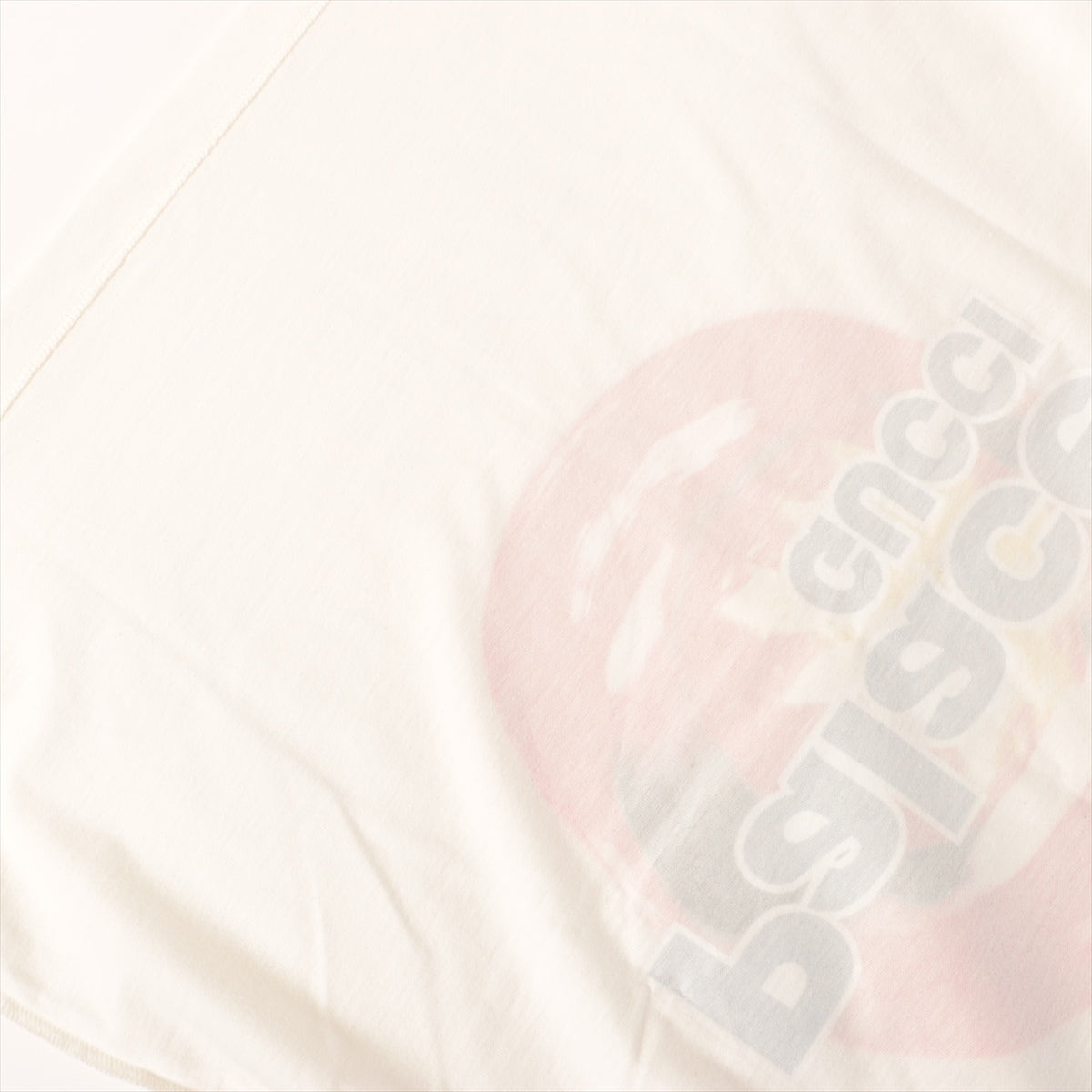 グッチ×パレス コットン Tシャツ L メンズ レッド×ホワイト  720353