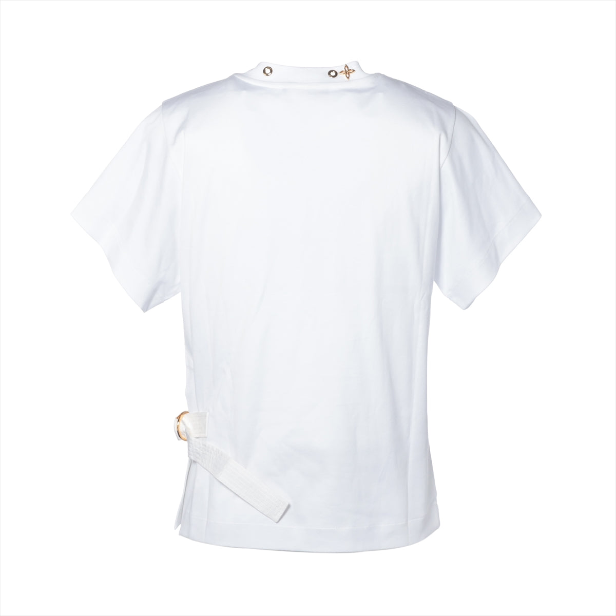 ルイヴィトン 23AW コットン×シルク Tシャツ XS レディース ホワイト  RW232W