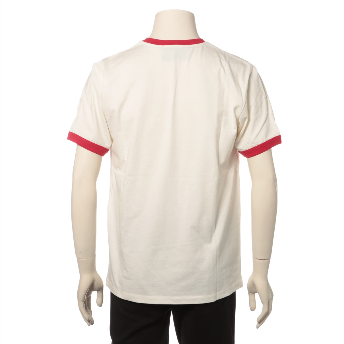 グッチ×アディダス コットン Tシャツ XS メンズ ホワイト  702612