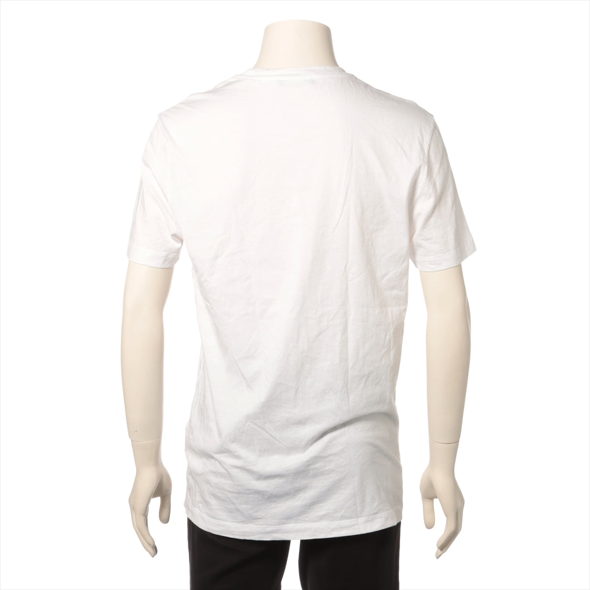 ヴェルサーチ 21年 コットン×レーヨン Tシャツ L メンズ ホワイト  A87021S