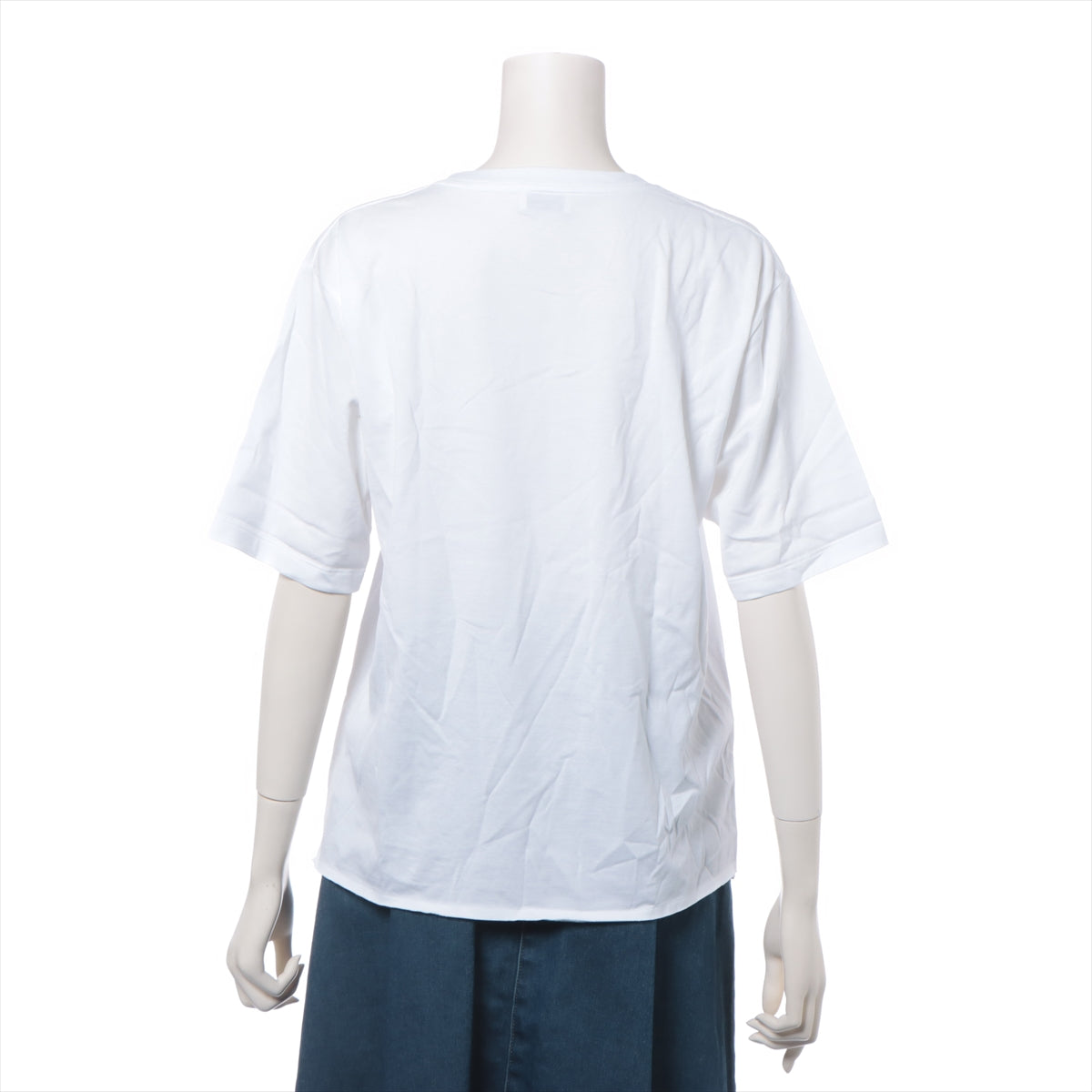 サンローランパリ 20年 コットン Tシャツ S レディース ホワイト  460876