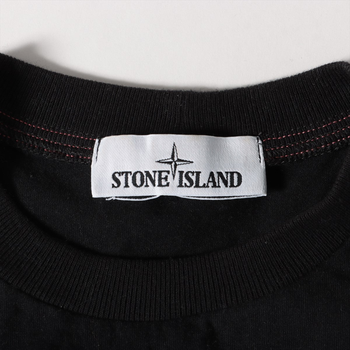 ストーンアイランド コットン Tシャツ S メンズ ブラック  751520892