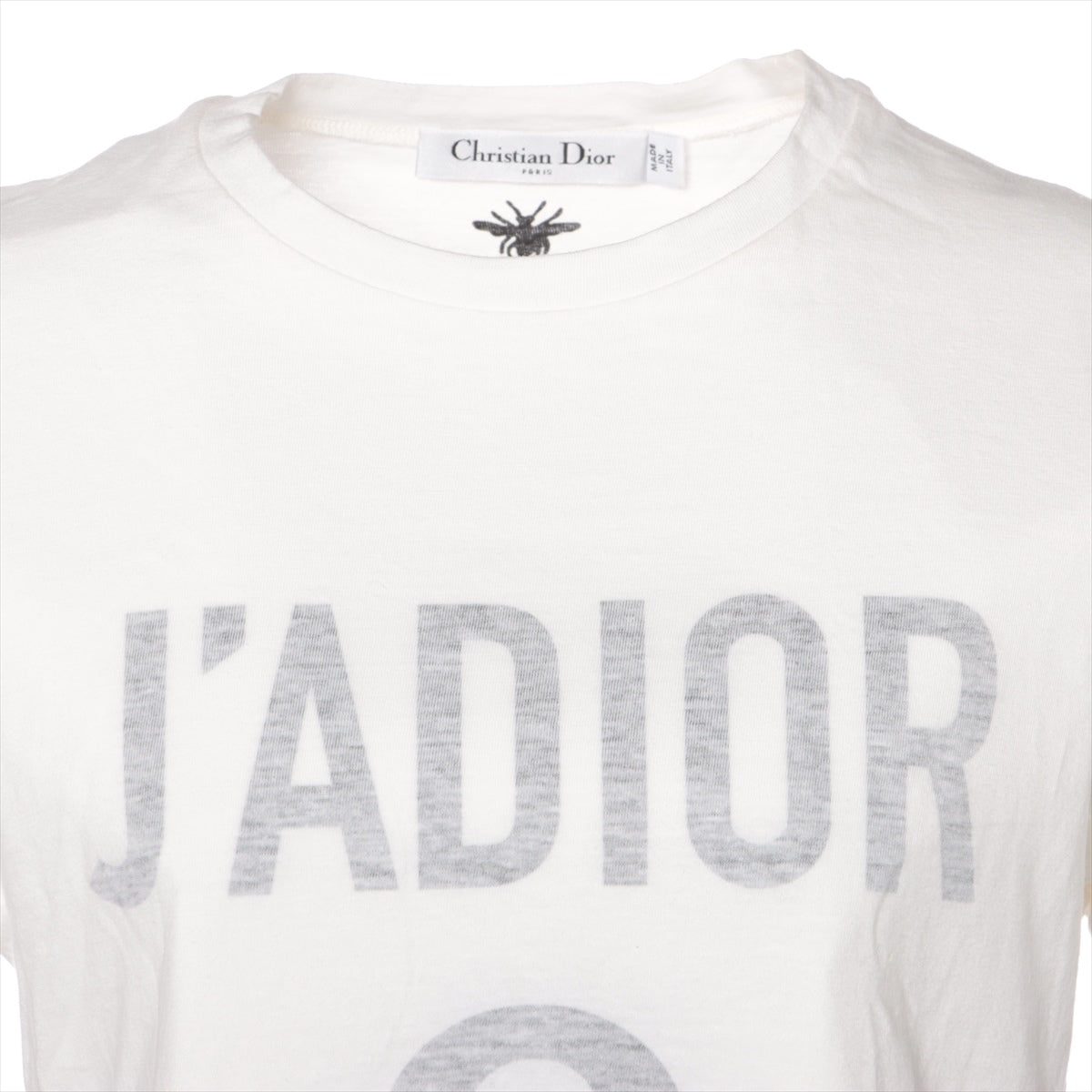 クリスチャンディオール J'ADIOR コットン Tシャツ XS レディース ホワイト  213T03TC001