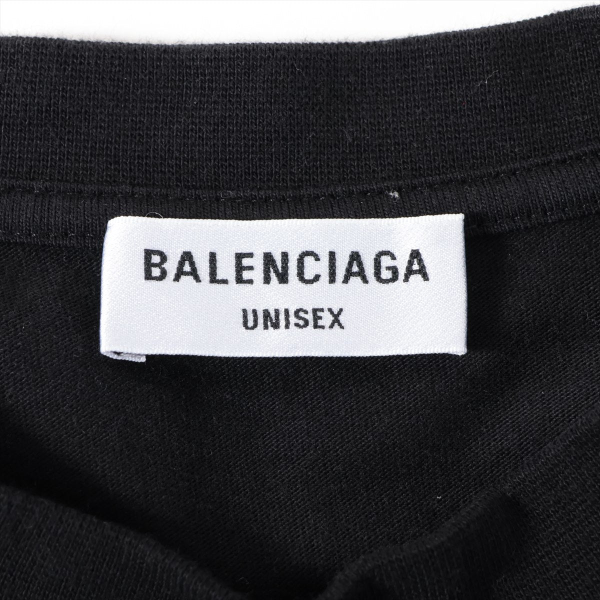 バレンシアガ BB 22年 コットン Tシャツ XS ユニセックス ブラック  612965 ビジューロゴ