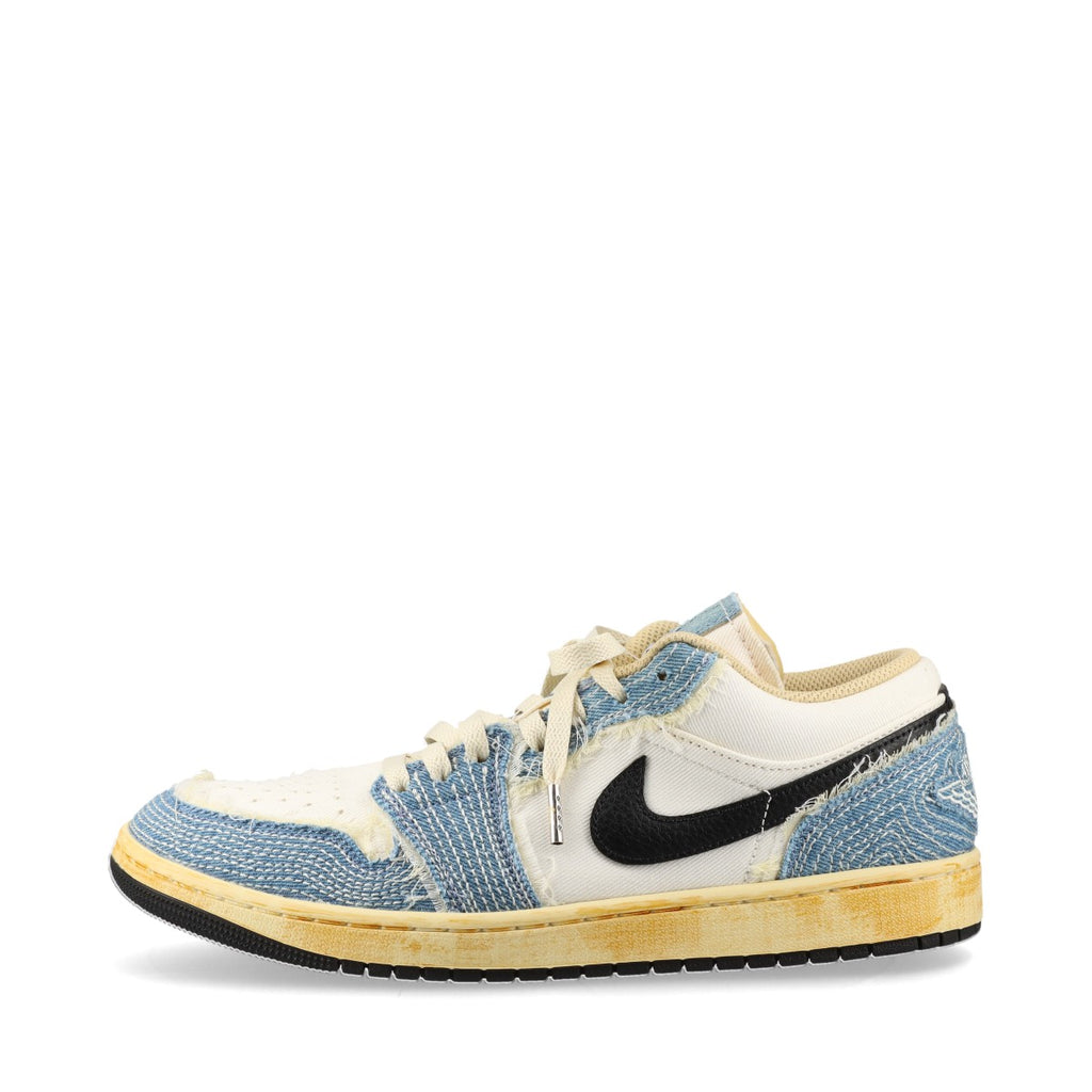 ナイキ AIR JORDAN 1 LOW 23AW デニム×レザー スニーカー 27.5cm メンズ マルチカラー FN7670-493  ワ｜a2846241｜中古ブランド品・ブランド古着通販｜ALLU（アリュー）