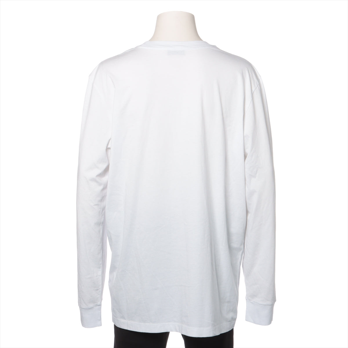 モンクレール 22年 コットン ロングTシャツ 2XL メンズ ホワイト  I20918D00008