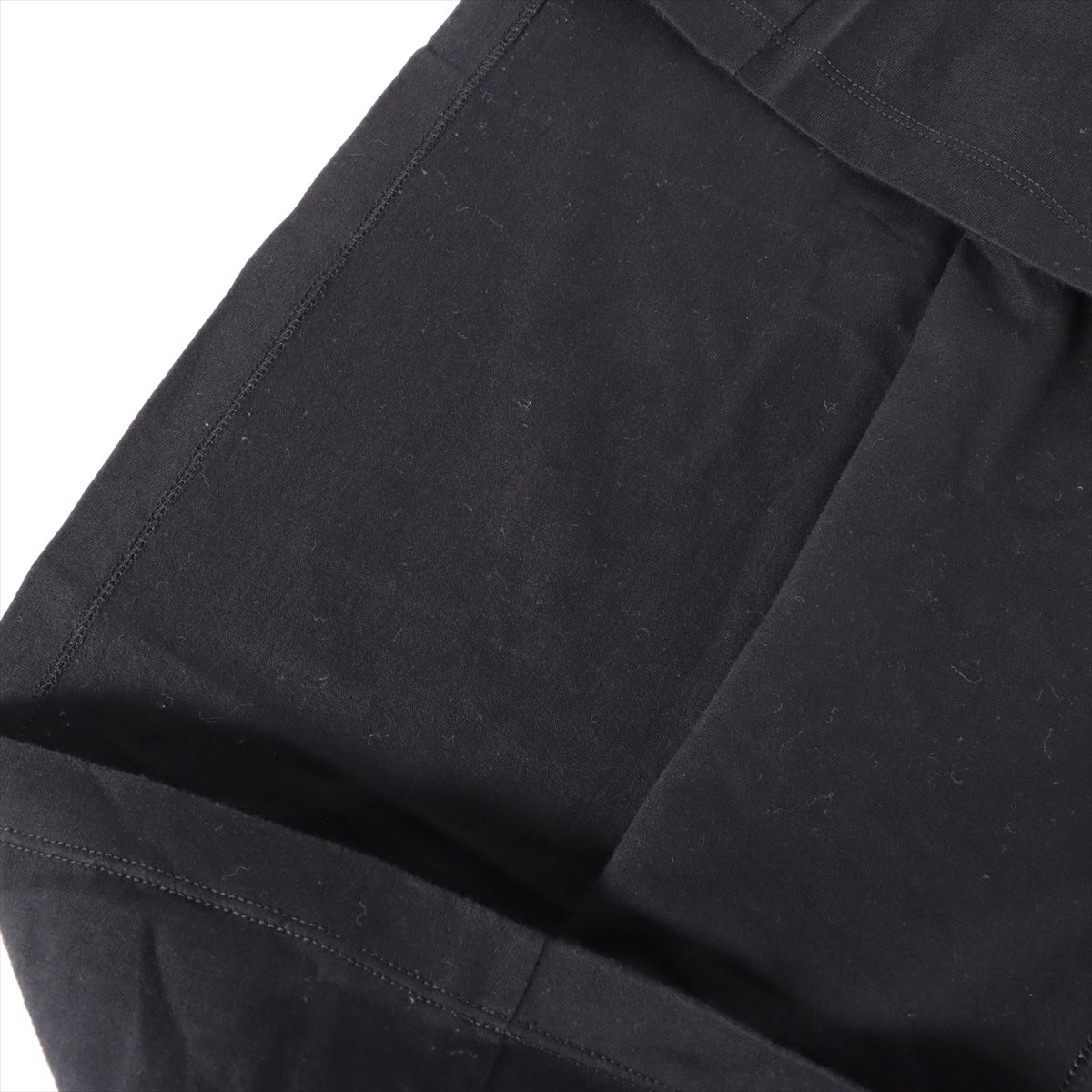 モンクレール 22年 コットン Tシャツ XL メンズ ブラック  MAGLIA I209P8C00002 品質タグほつれ