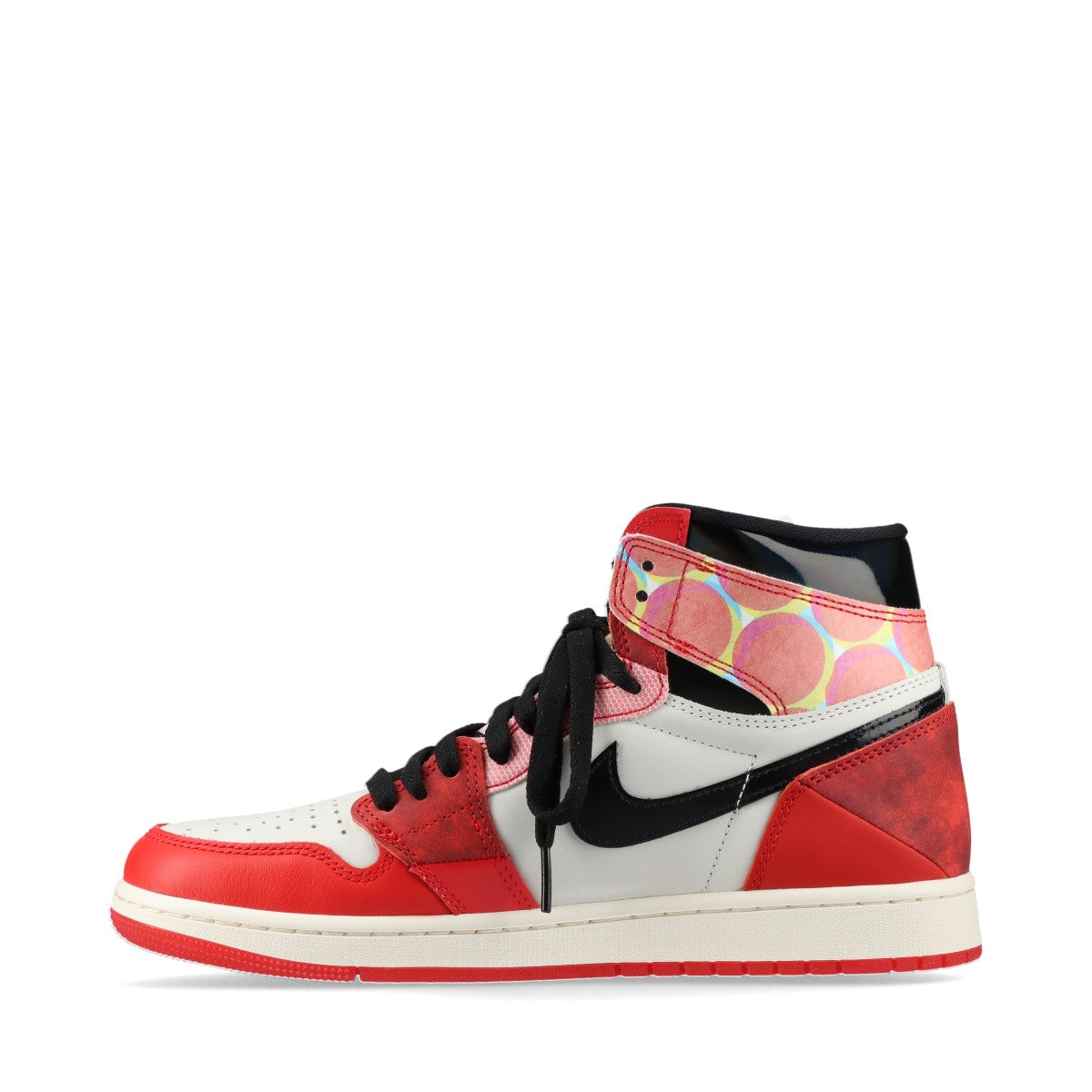 ナイキ×スパイダーマン AIR JORDAN 1 RETRO HIGH OG 23SS レザー×ファブリック ハイカットスニーカー 27cm メンズ マルチカラー DV1748-601 アクロス ザ スパイダーバース 箱あり