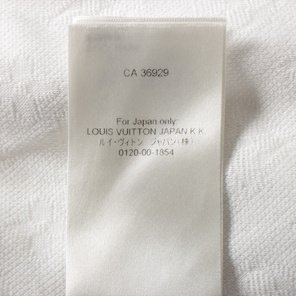 ルイヴィトン 22SS コットン Tシャツ M メンズ ホワイト  RM221Q 3Dポケット