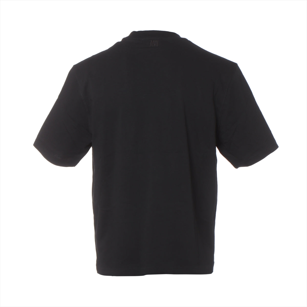 アミ アレクサンドルマテュッシ コットン Tシャツ XS メンズ ブラック  ハートロゴ