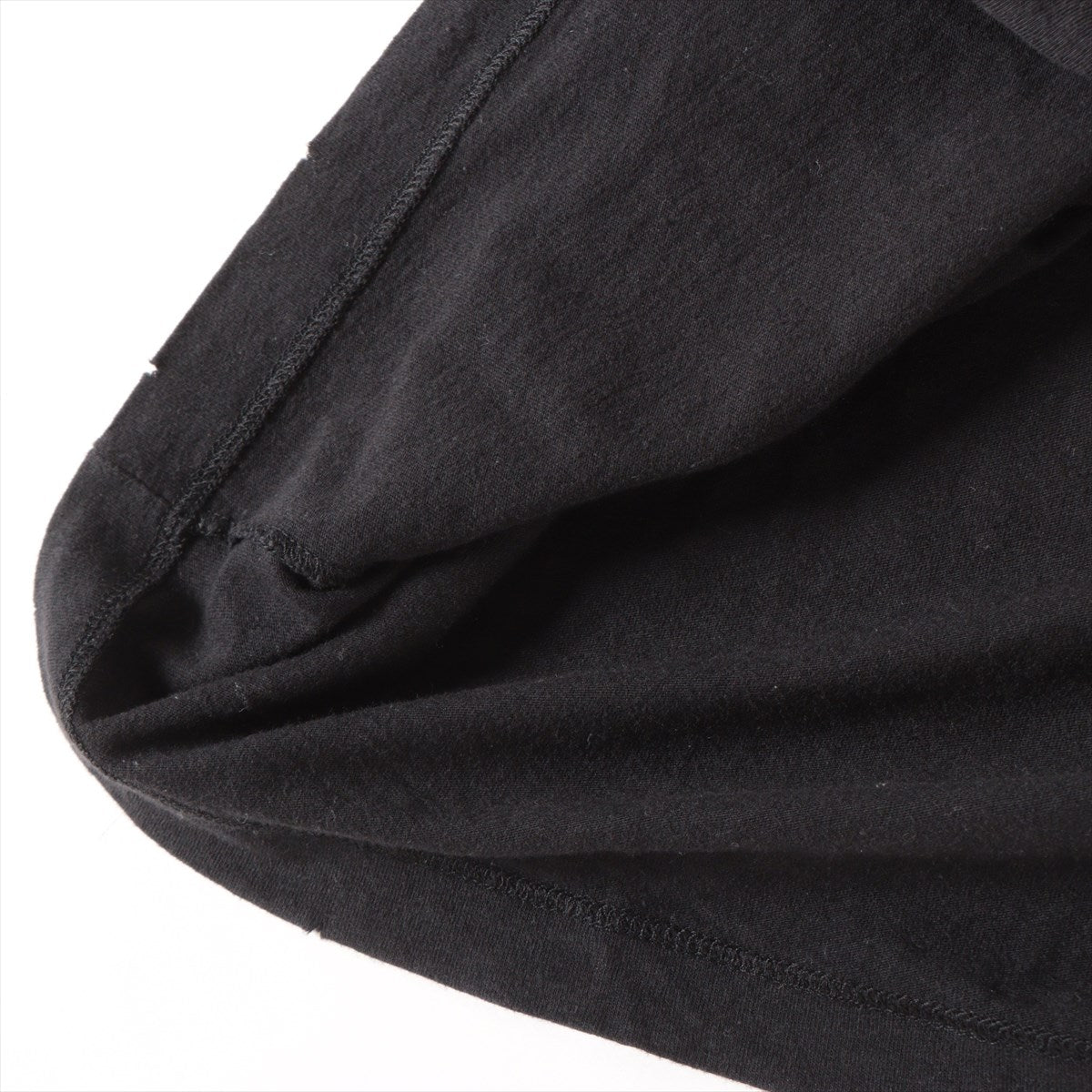 グッチ コットン Tシャツ M メンズ ブラック  440103 品質タグ掠れ有 スレ有 ヴィンテージ加工