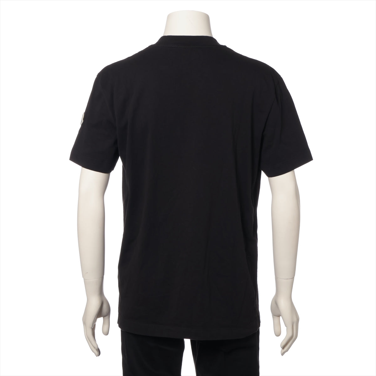 モンクレール 21年 コットン Tシャツ M メンズ ブラック  H10918C00015