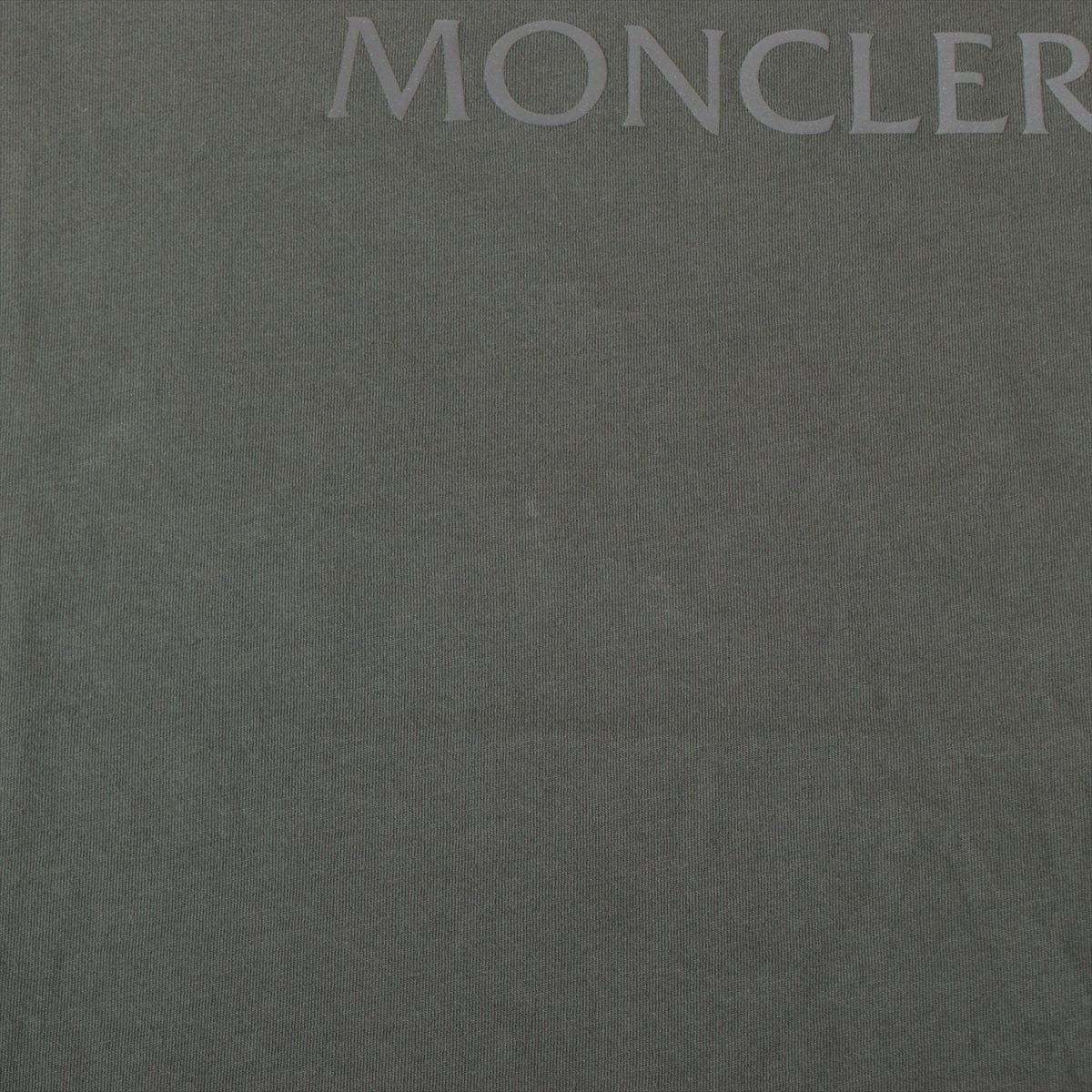 モンクレール コットン Tシャツ M メンズ カーキ  I10918C00009