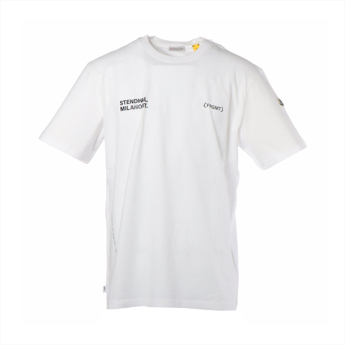 モンクレールジーニアス フラグメント 22年 コットン Tシャツ M メンズ ホワイト I209U8C00002 HIROSHI  FUJIW｜a2902947｜中古ブランド品・ブランド古着通販｜ALLU（アリュー）