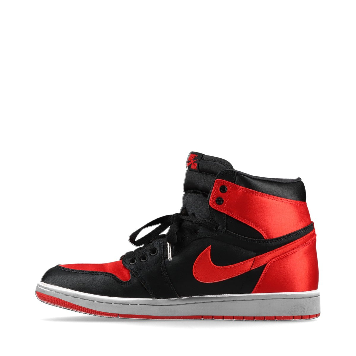 ナイキ AIR JORDAN 1 RETRO HIGH OG サテン ハイカットスニーカー 29cm メンズ ブラック×レッド  FD4810｜a2907202｜中古ブランド品・ブランド古着通販｜ALLU（アリュー）