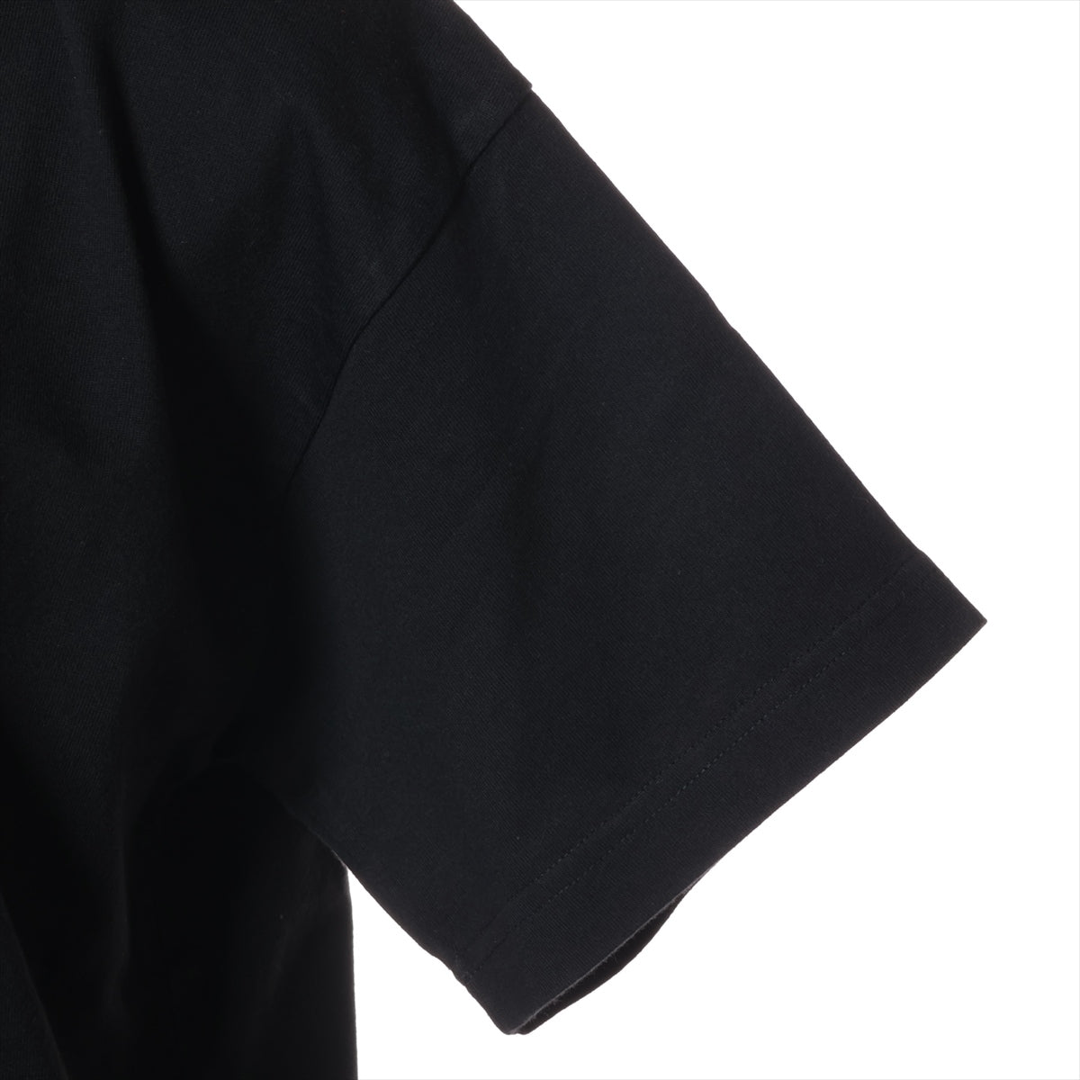 バレンシアガ 22年 コットン Tシャツ S ユニセックス ブラック  ビジューロゴ 612965