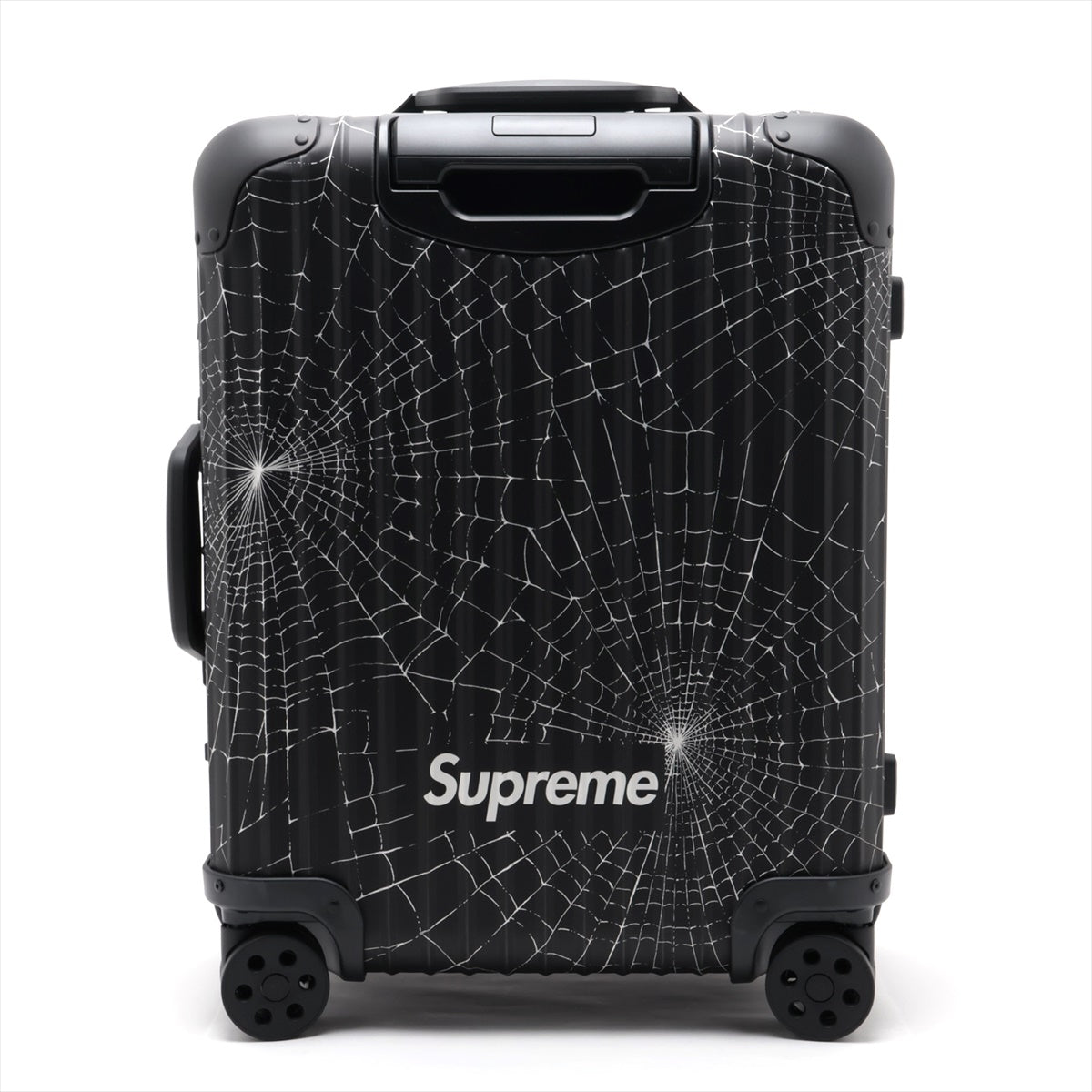 リモワ×シュプリーム キャビンプラス アルミニウム スーツケース ブラック 暗証番号000