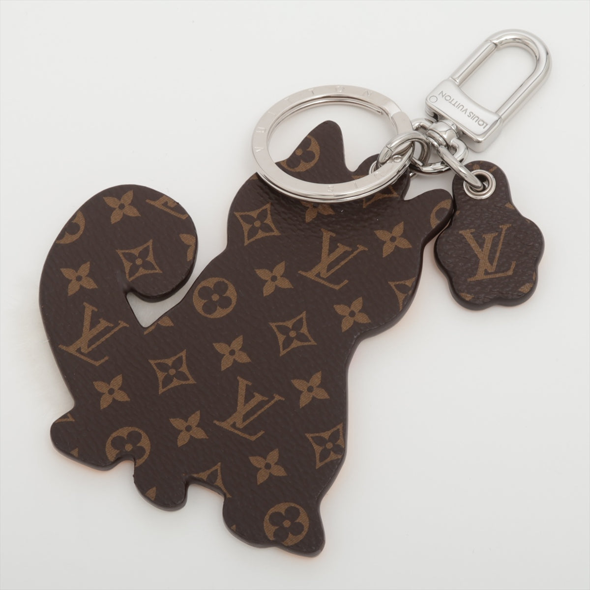 ルイヴィトン M01199 ポルト クレ LV シバ CX2283 チャーム  GP×PVC｜a2947726｜中古ブランド品・ブランド古着通販｜ALLU（アリュー）