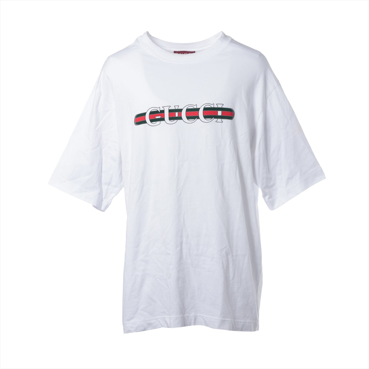 グッチ コットン Tシャツ XL メンズ ホワイト 784361 Gucci  Lido｜a2958323｜中古ブランド品・ブランド古着通販｜ALLU（アリュー）