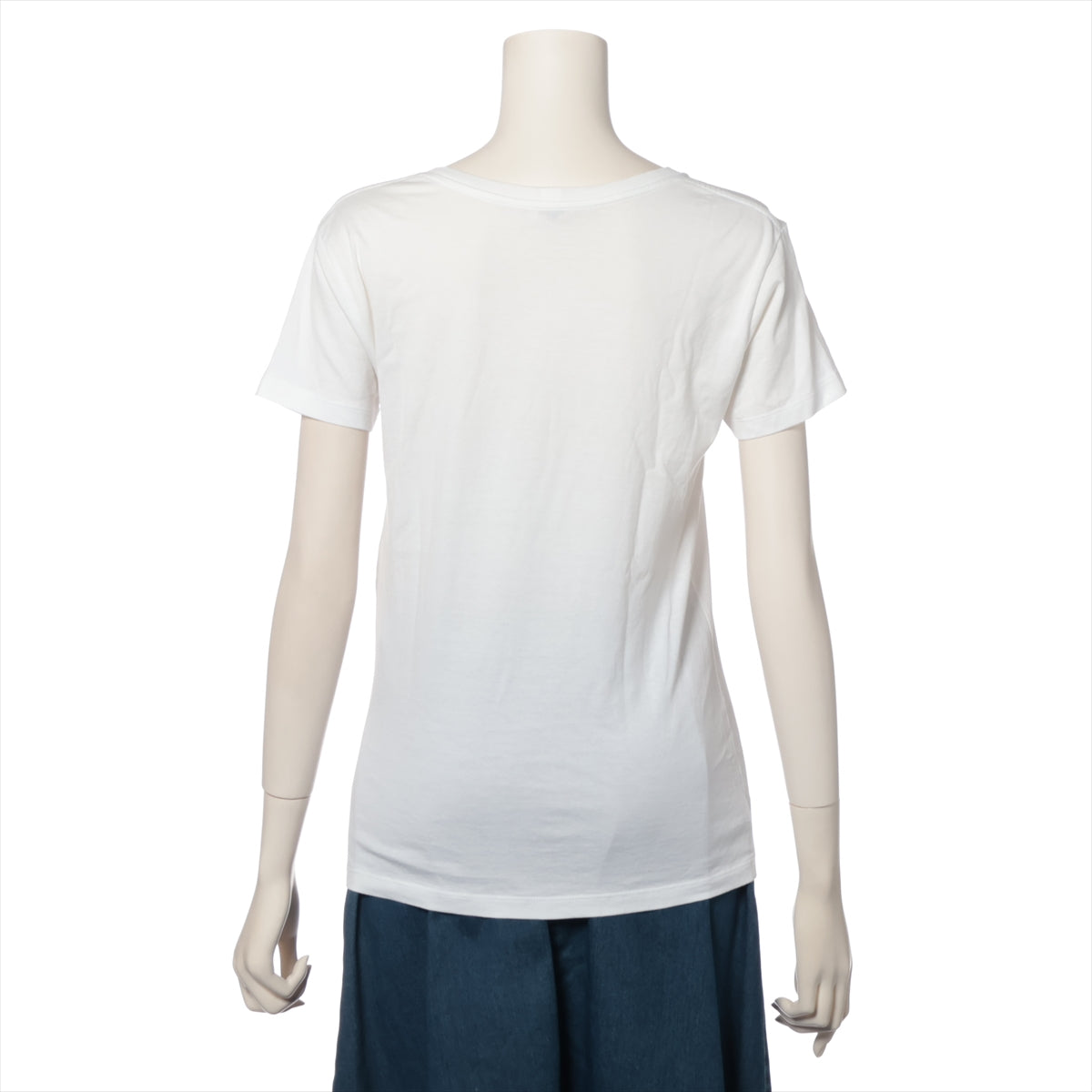 セリーヌ コットン Tシャツ XS レディース ホワイト  2X314864J
