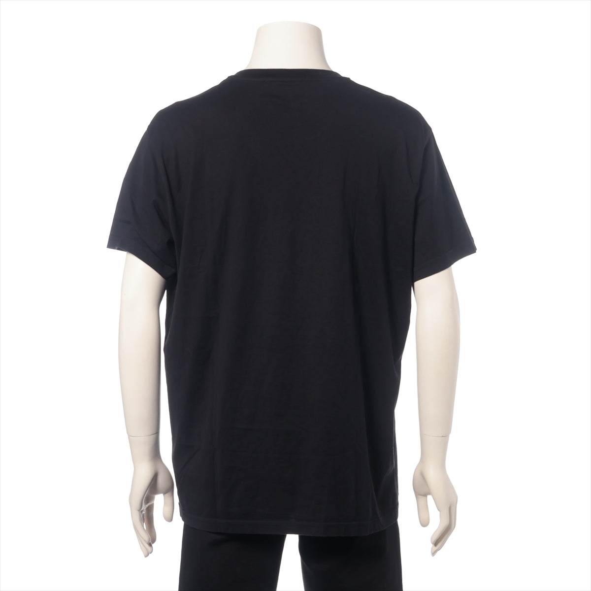 ジバンシィ コットン×レーヨン Tシャツ M メンズ ブラック  BM70RL3002 シグネチャーロゴ
