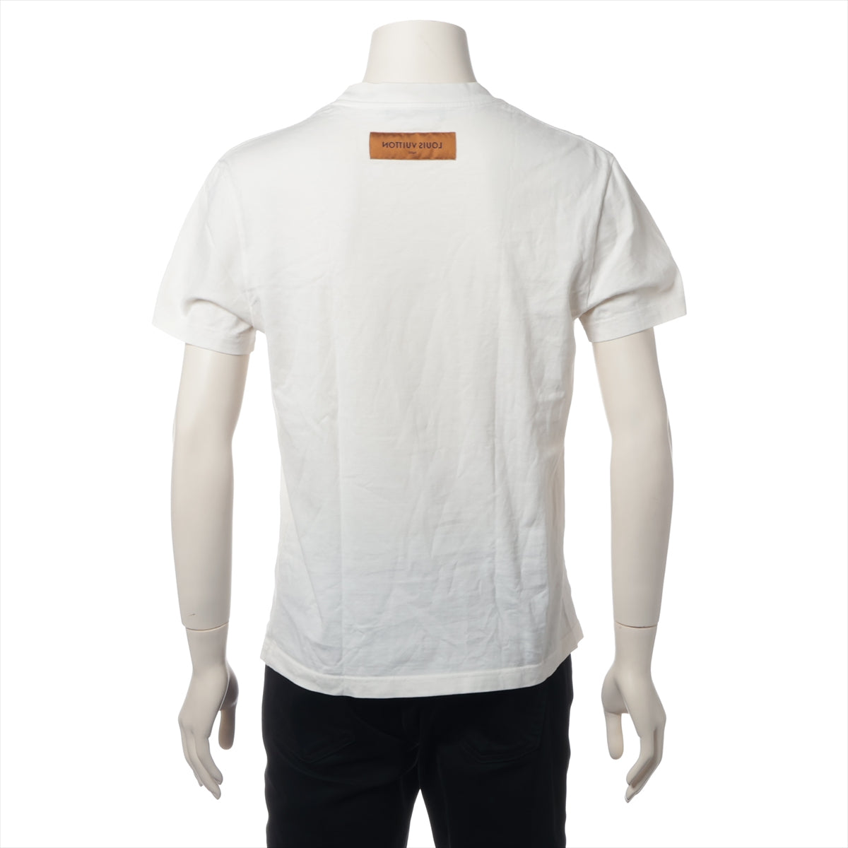 ルイヴィトン 20AW コットン Tシャツ XS メンズ ホワイト   RM202M インサイドアウト