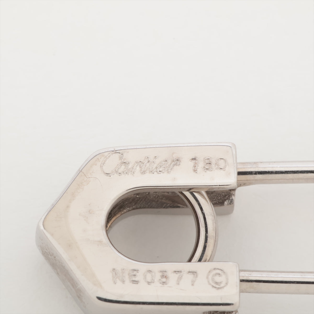 カルティエ 2C ダイヤ ブローチ 750(WG) 3.0g