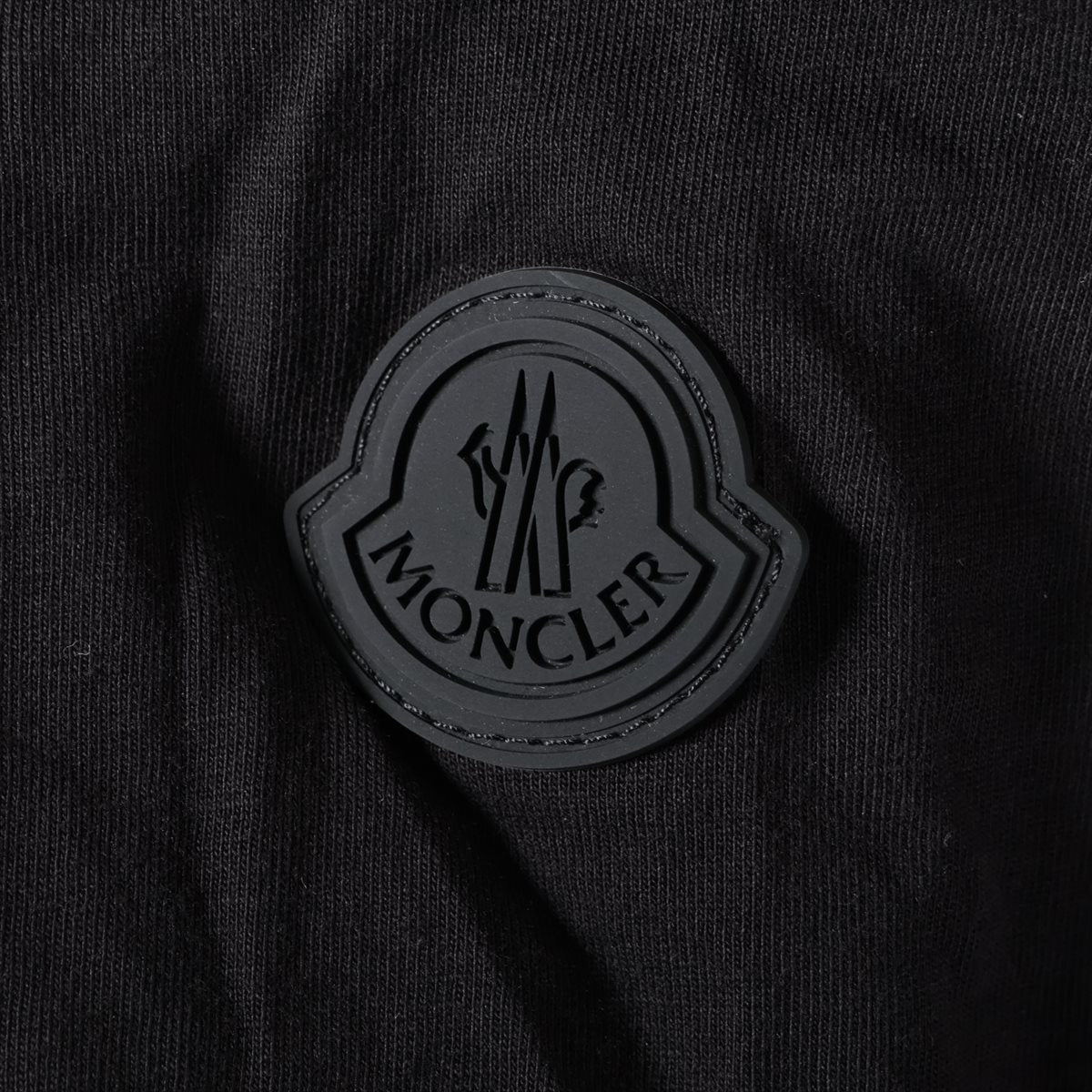 モンクレール 23年 コットン Tシャツ M メンズ ブラック  J10918C00028