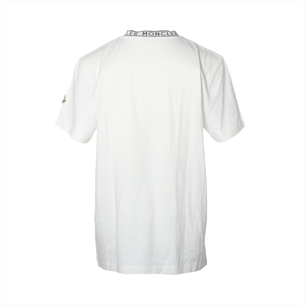 モンクレール 24SS コットン Tシャツ XL メンズ ホワイト  J10918C00024 レタリングロゴ