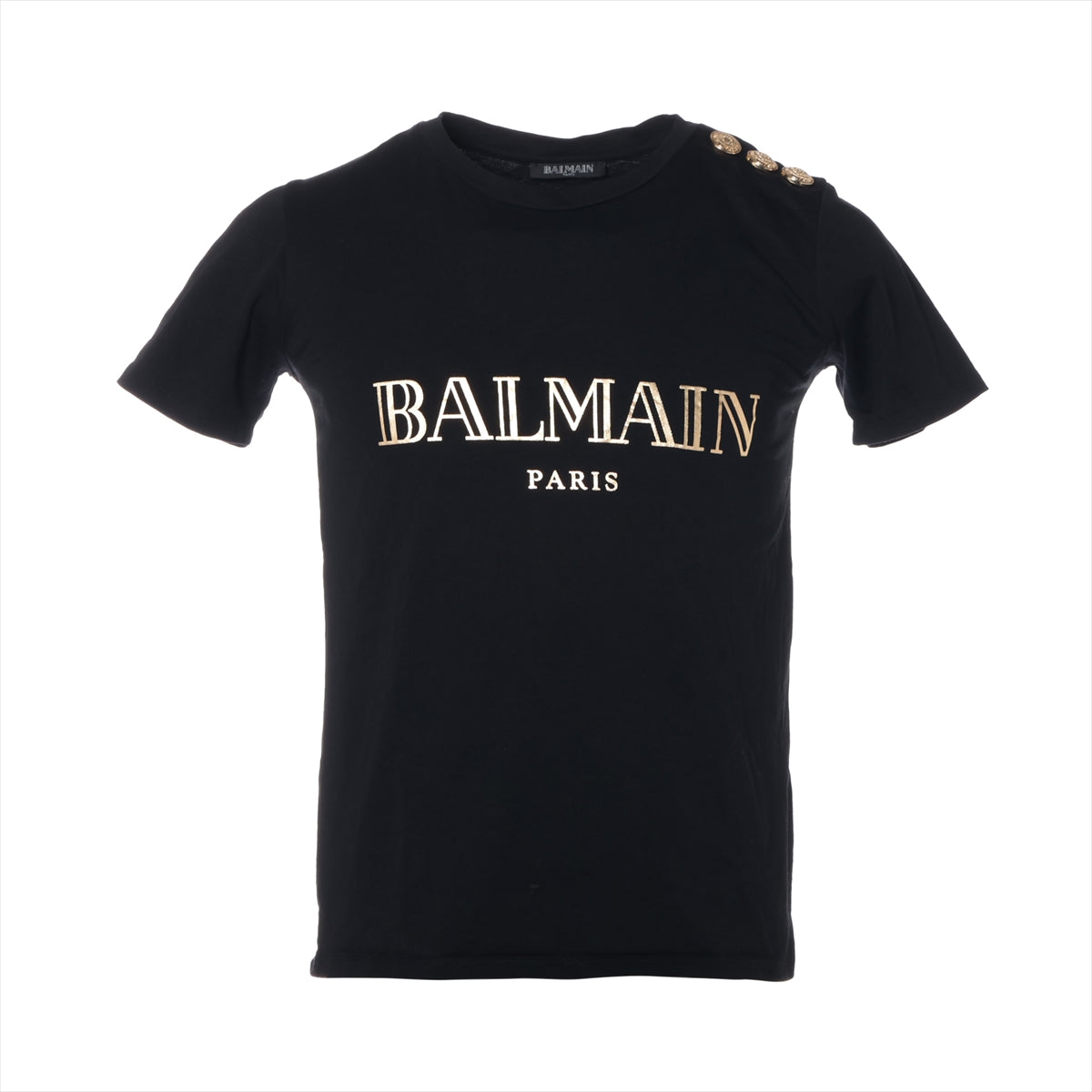 バルマン コットン Tシャツ 34 メンズ ブラック  148120