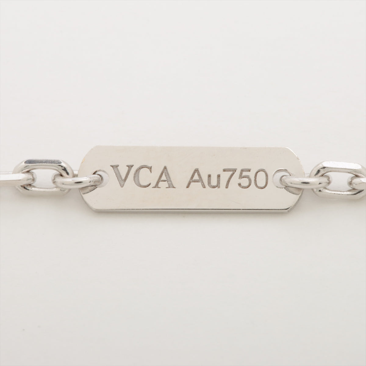 ヴァンクリーフ&アーペル フラワーレース ダイヤ ネックレス 750(WG) 13.2g VCARP05200