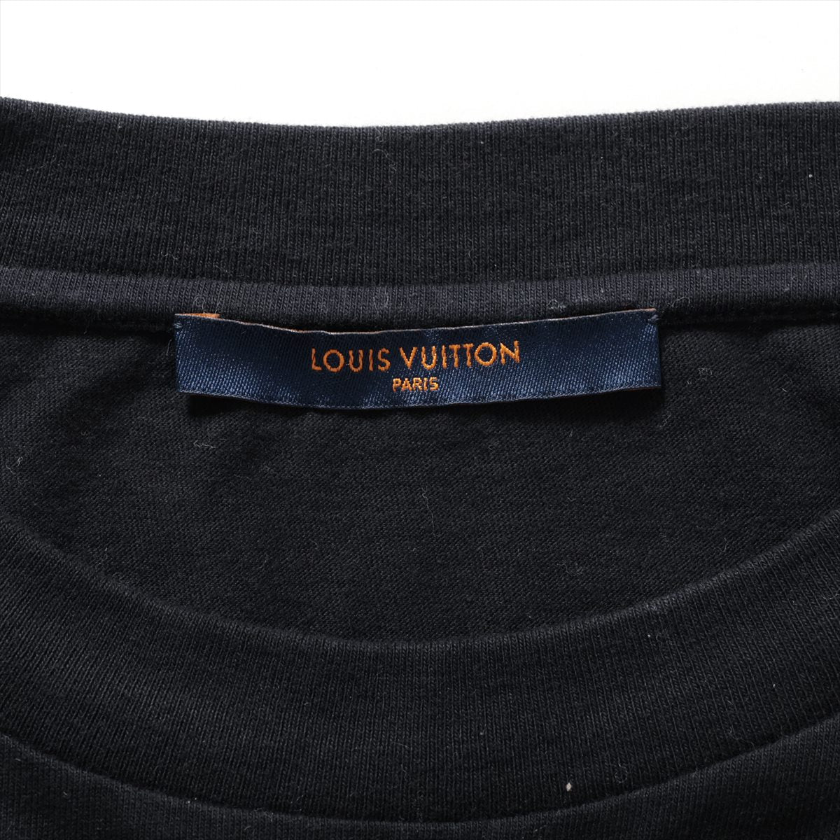 ルイヴィトン 19SS コットン Tシャツ XL メンズ ブラック  ヴァージルアブロー NOT HOME オズの魔法使いドロシーバックプリント RM191