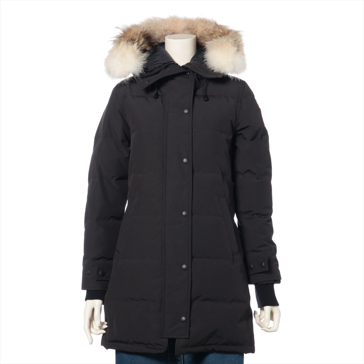 カナダグース SHELBURNE PARKA ポリエステル×コットン ダウンコート フュージョンXS レディース ブラック 3802LA  サ｜a2985603｜中古ブランド品・ブランド古着通販｜ALLU（アリュー）