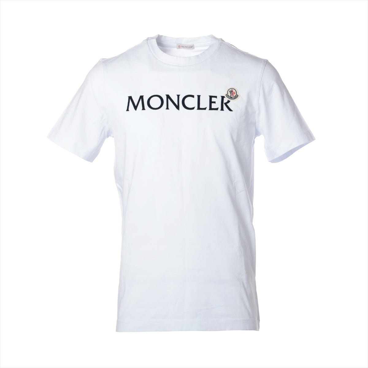 モンクレール 23年 コットン Tシャツ XS メンズ ホワイト  J20918C00024