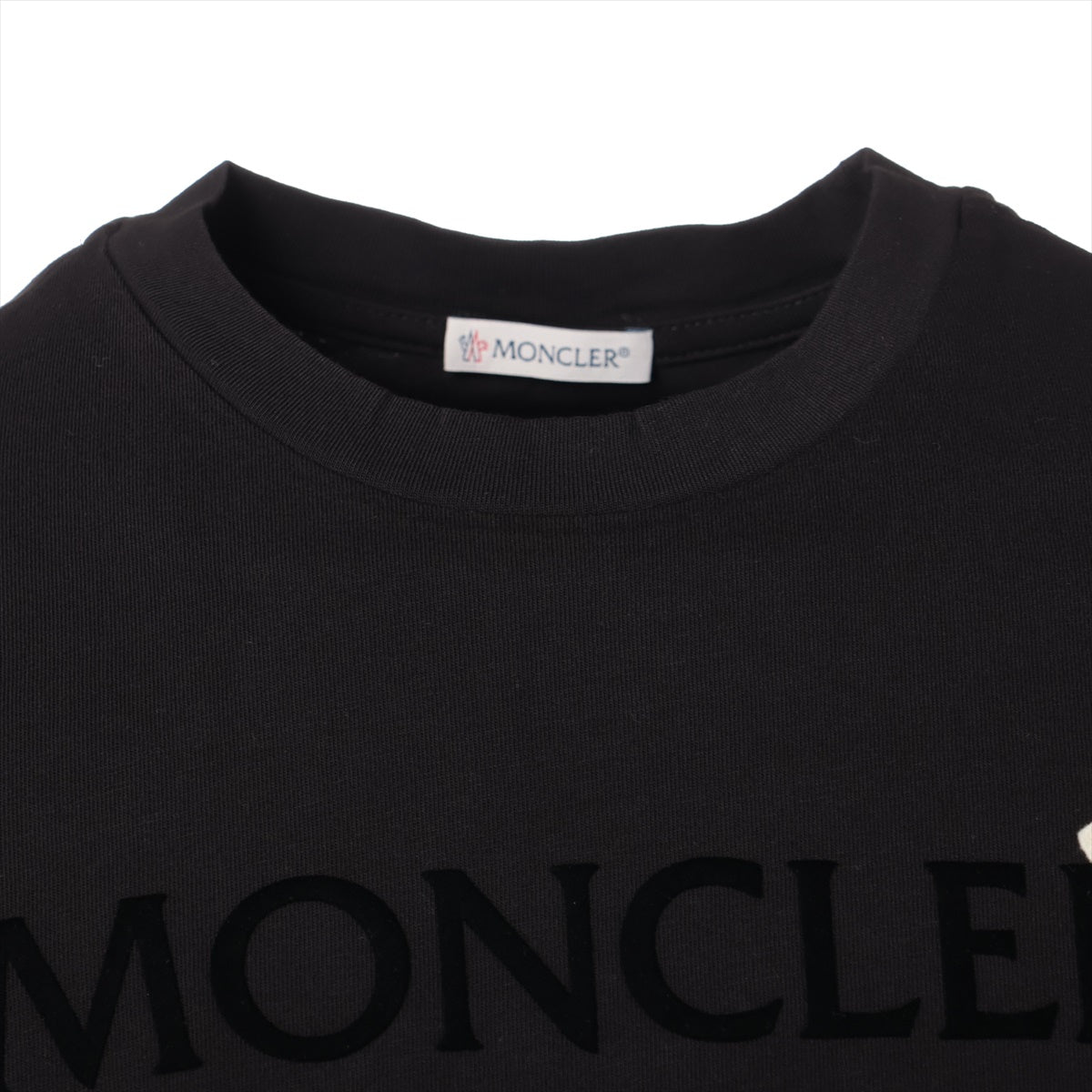 モンクレール 23年 コットン Tシャツ S メンズ ブラック  J20918C00024