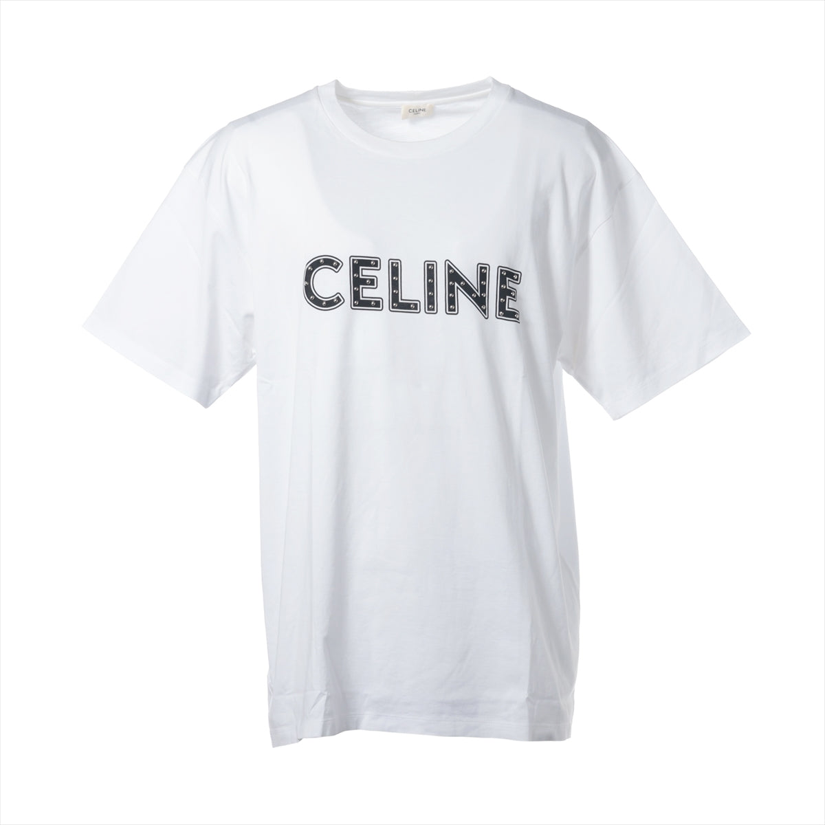 セリーヌ エディ期 コットン Tシャツ L メンズ ホワイト  2X687501F