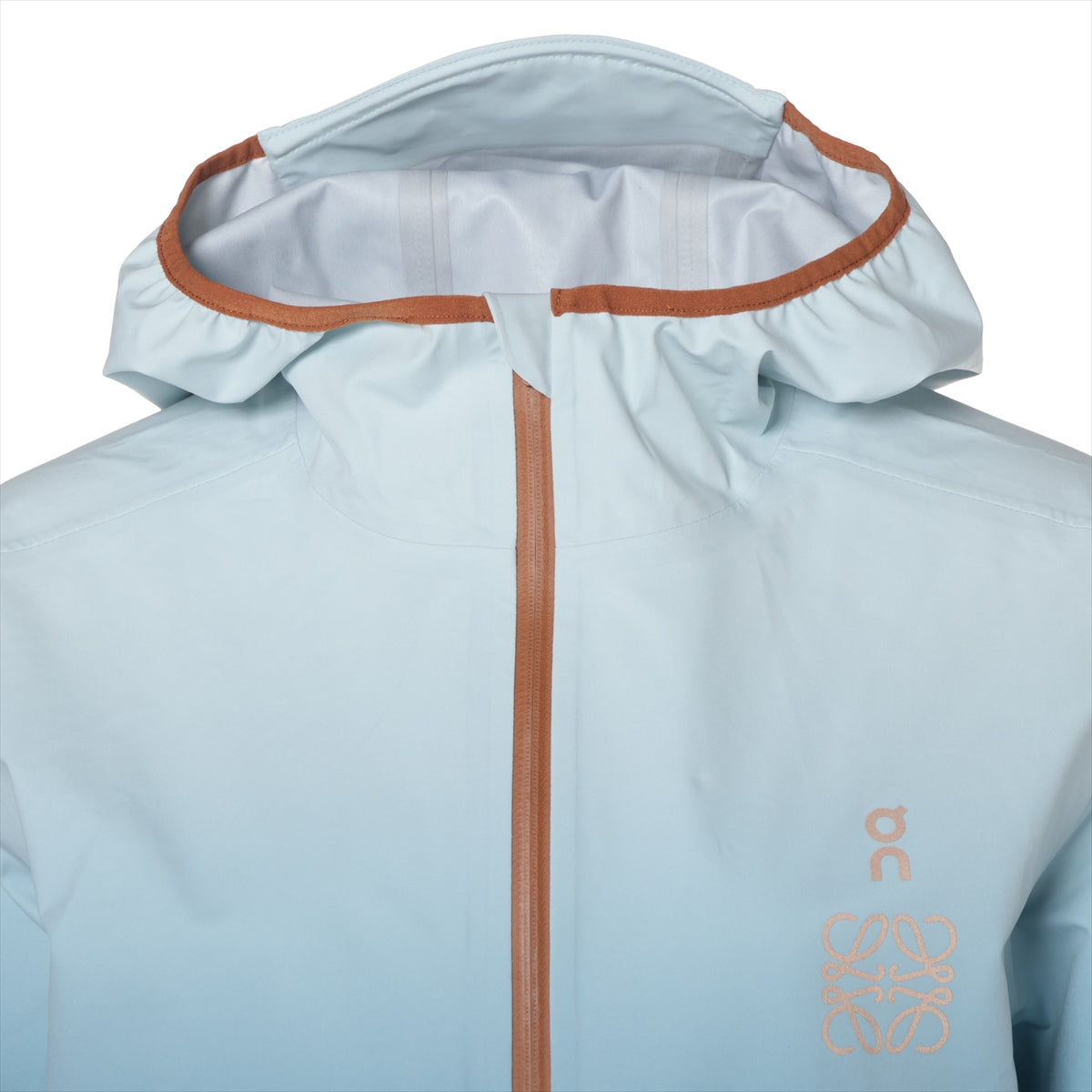 ロエベ×オン 22SS ポリエステル×ポリウレタン パーカー S レディース ブルー  WATERPROOF ANORAK