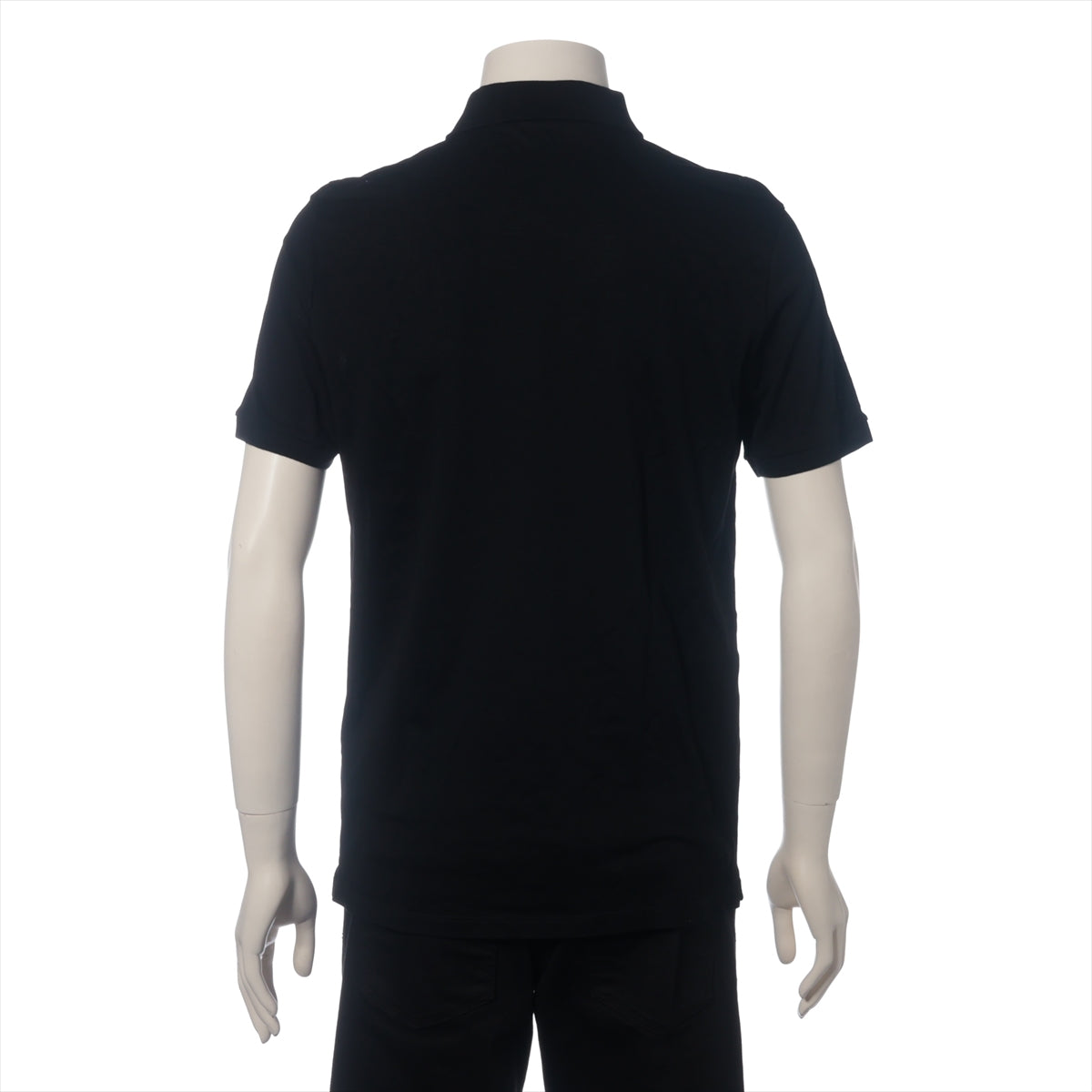 ルイヴィトン 23AW コットン ポロシャツ M メンズ ブラック  RM232Q