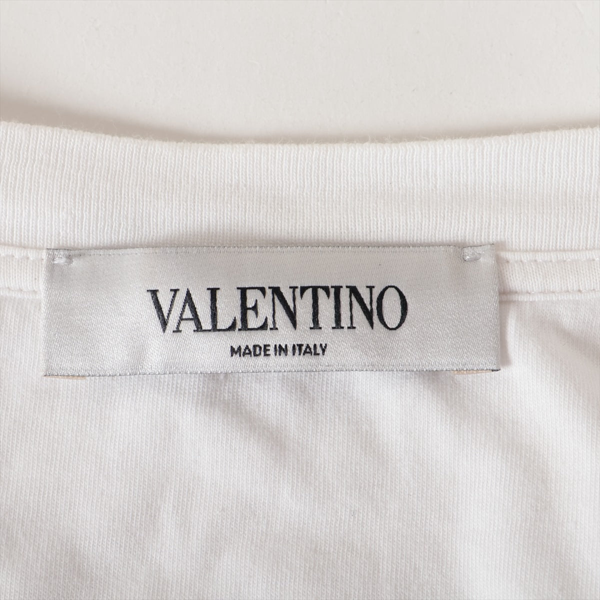 ヴァレンティノ コットン Tシャツ M メンズ ホワイト  TB3MG07D3V6