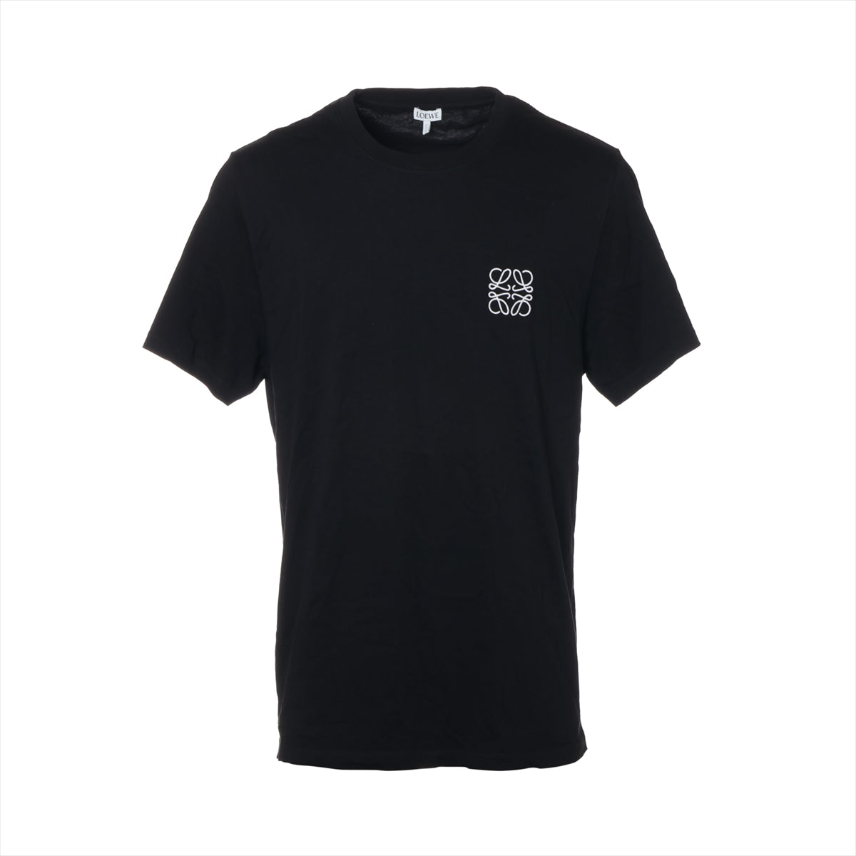 ロエベ アナグラム コットン Tシャツ XL メンズ ブラック  H526Y22X75