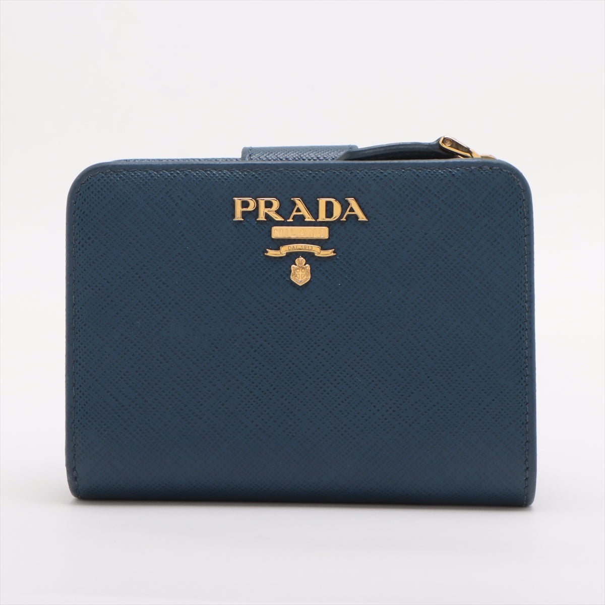 プラダ サフィアーノ 1ML018 レザー 財布 ブルー