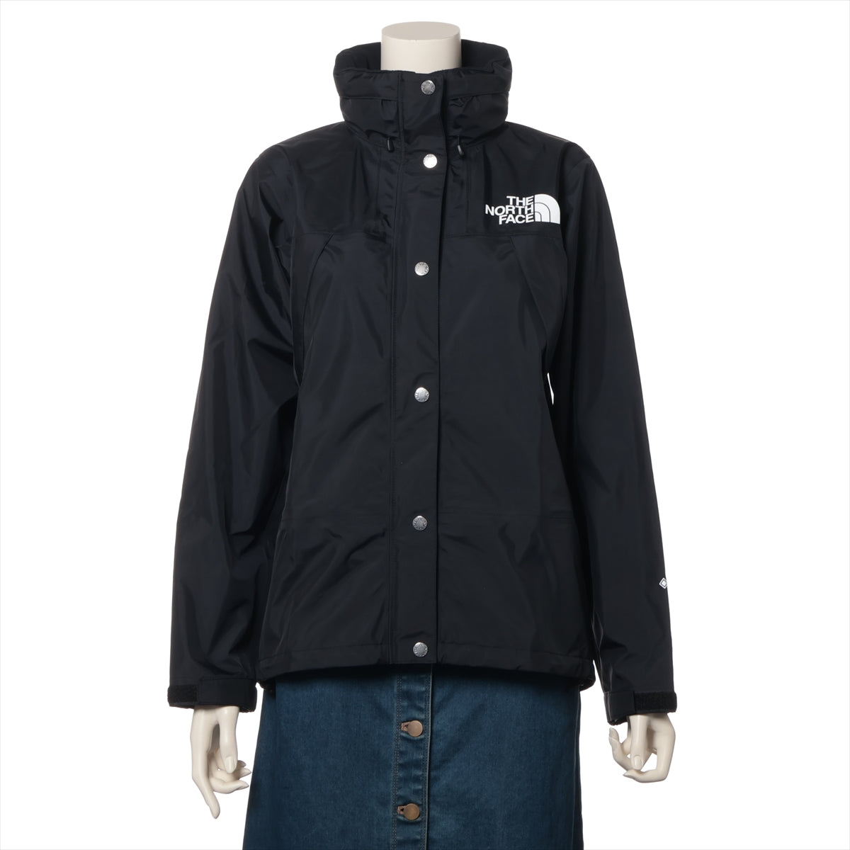 ノースフェイス ナイロン ジャケット S レディース ブラック  NPW12333 GORE-TEX MountainRaintexJacket