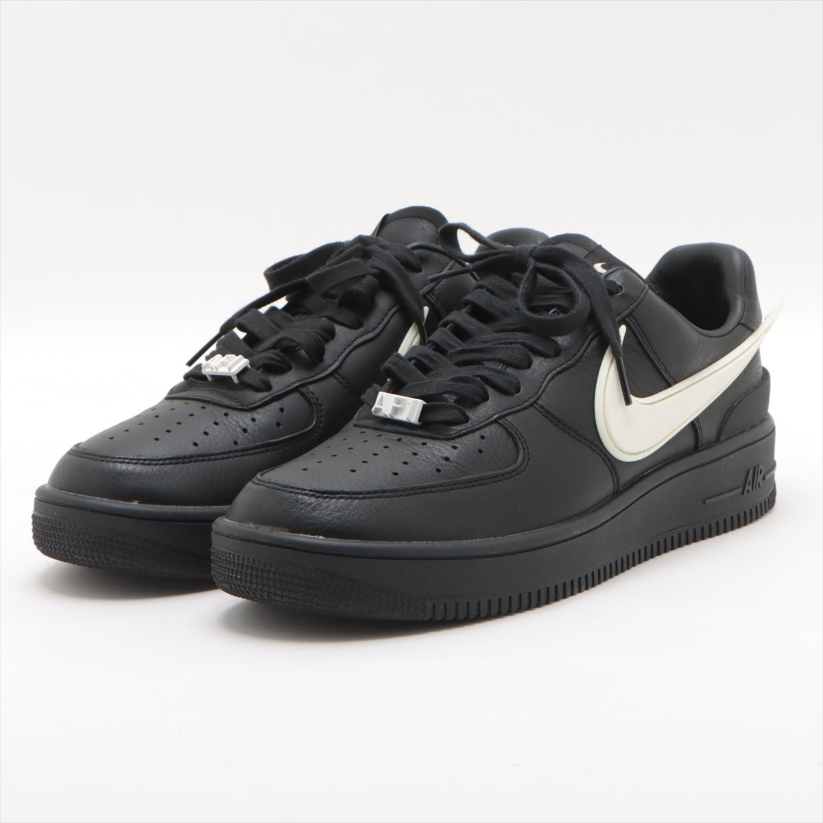 ナイキ×アンブッシュ AIR FORCE 1 LOW SP レザー スニーカー 29cm メンズ ブラック DV3464-001