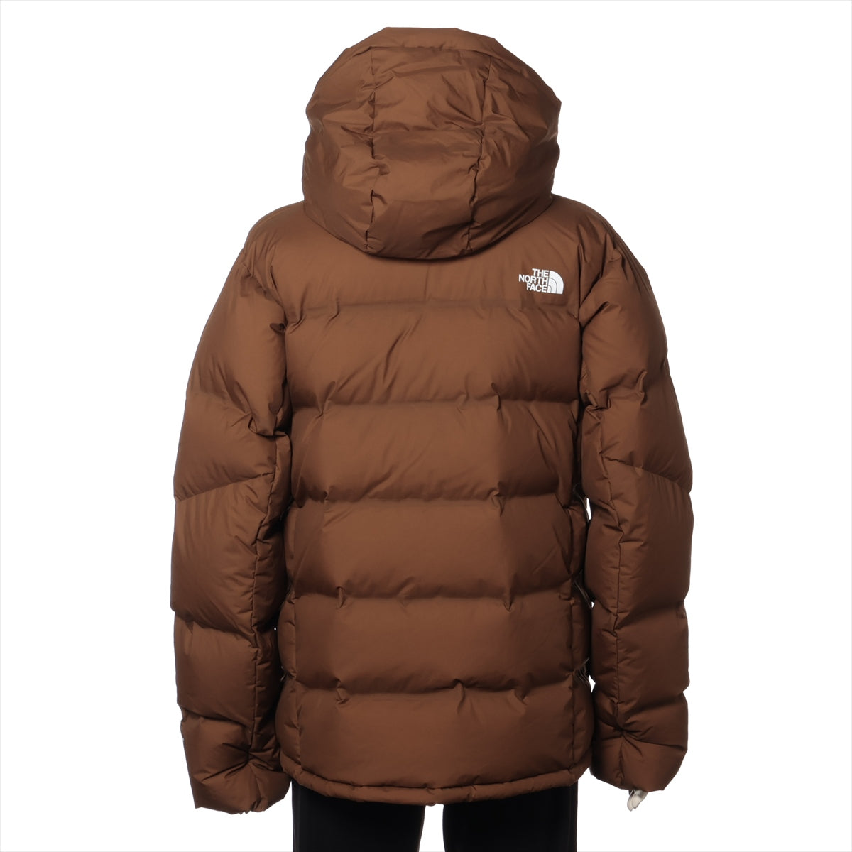 ノースフェイス ナイロン ダウンジャケット L メンズ ブラウン  ND91815 Belayer Parka