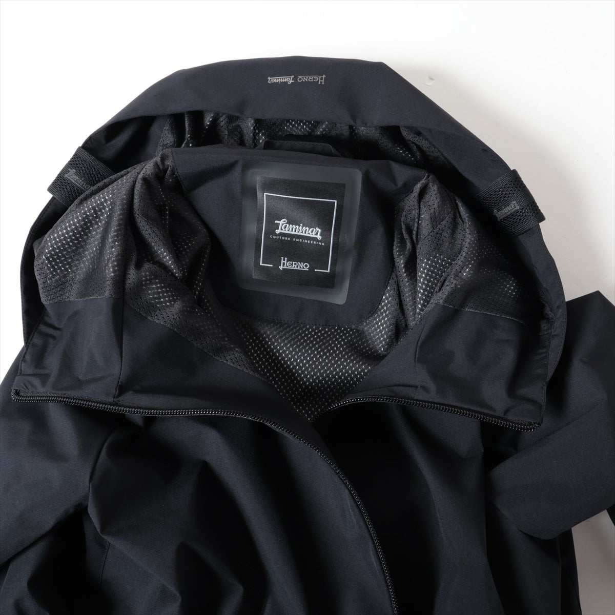 ヘルノ ポリエステル ジャケット 40 レディース ブラック  GI00057DL GORE-TEX スレ有