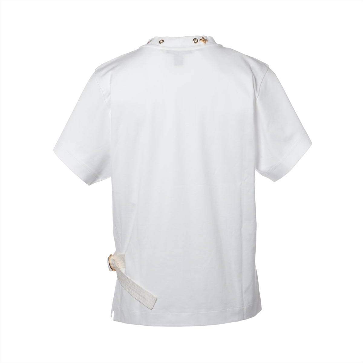 ルイヴィトン 19SS コットン Tシャツ S レディース ホワイト  サイドストラップ 1A4PF6 RW191W