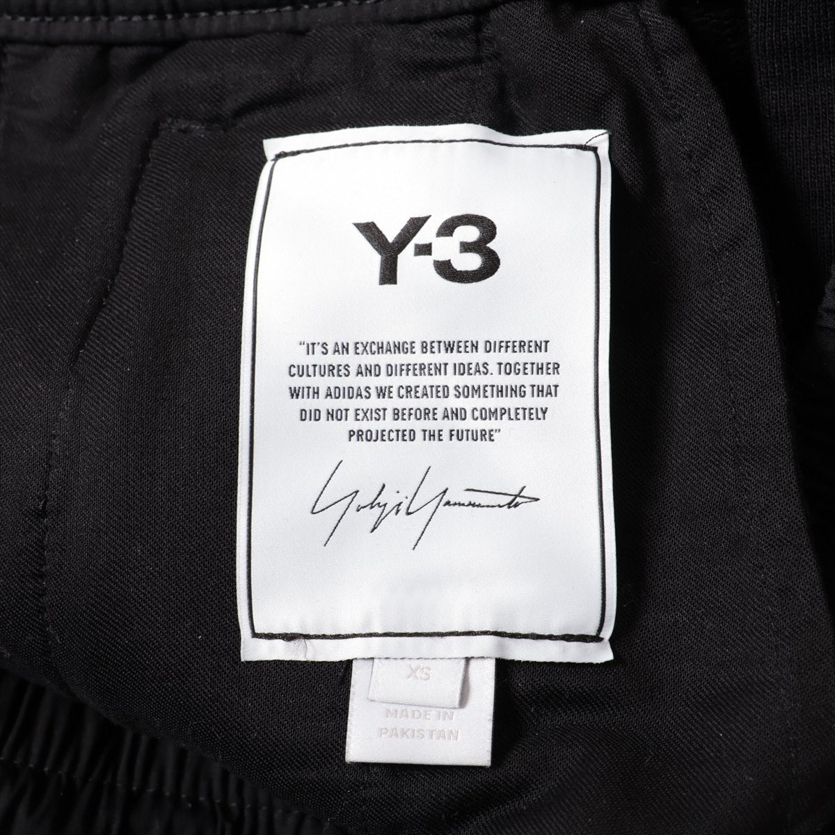 Y-3 コットン×ナイロン スウェットパンツ XS メンズ ブラック  0DY001