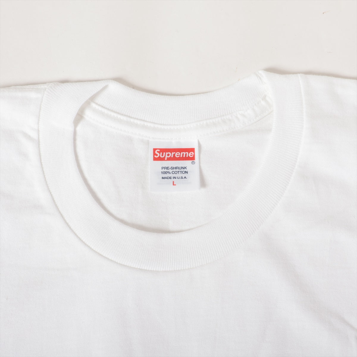 シュプリーム 23AW コットン Tシャツ L メンズ ホワイト  Box Logo Tee カモフラ