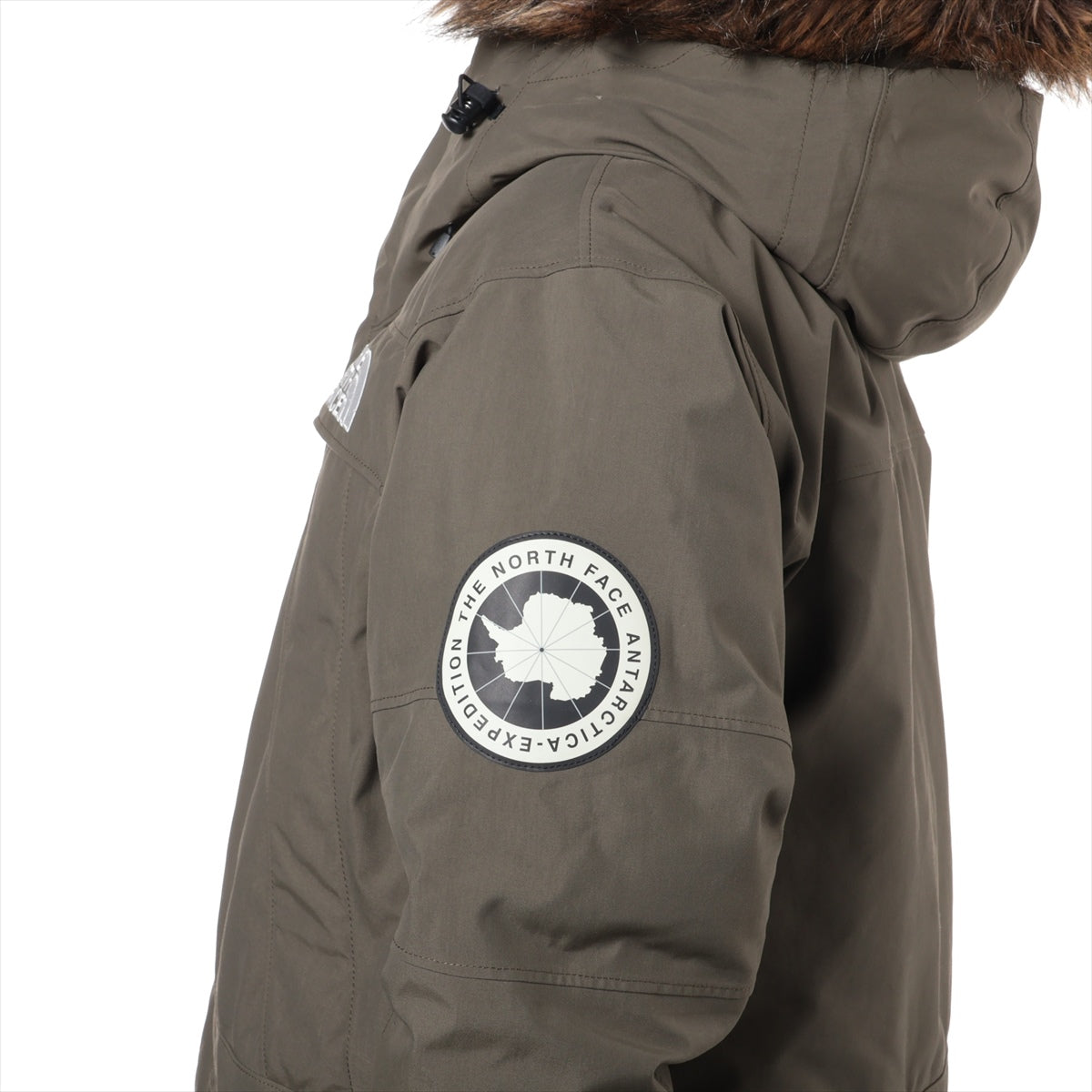 ノースフェイス ANTARCTICA PARKA ナイロン ダウンジャケット XL メンズ カーキ  ND91807